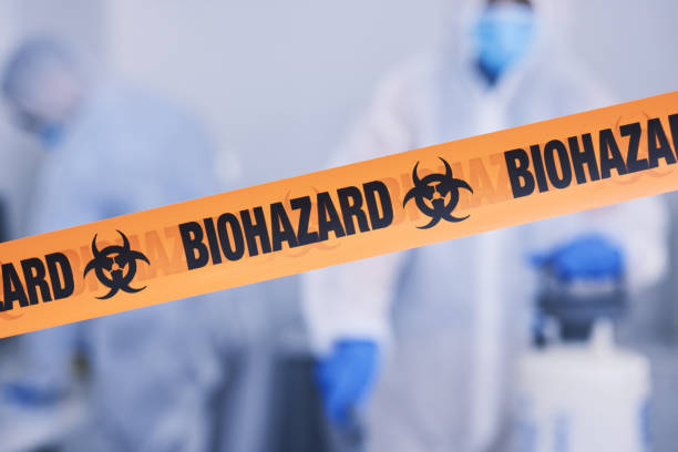 Professional Infectious Disease Decontamination technician working in Kittery, ME